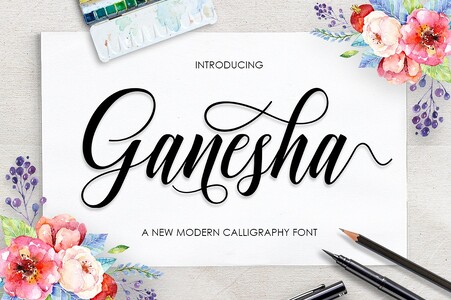 Ganesha Script font