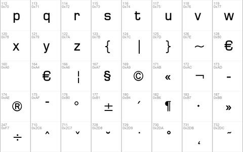 BPG ExtraSquare Mtavruli