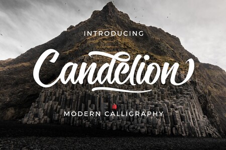 Candelion Bold font