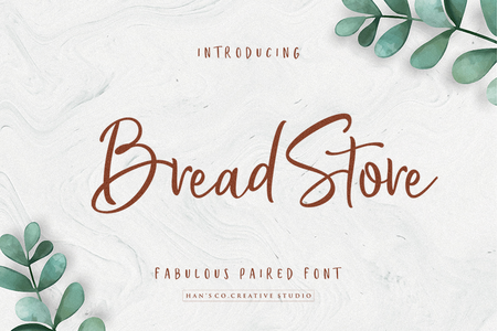Bread Store font