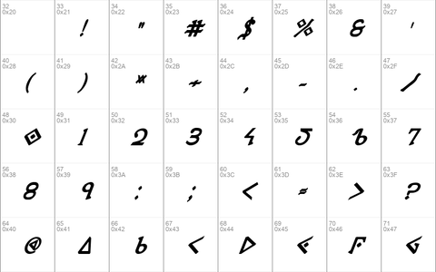 Presley Press ExtraBold Ital