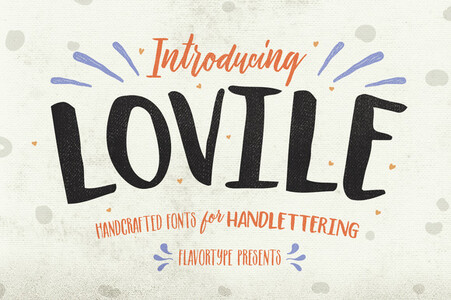 Lovile Type Medium font
