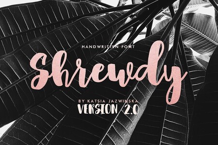 Shrewdy font