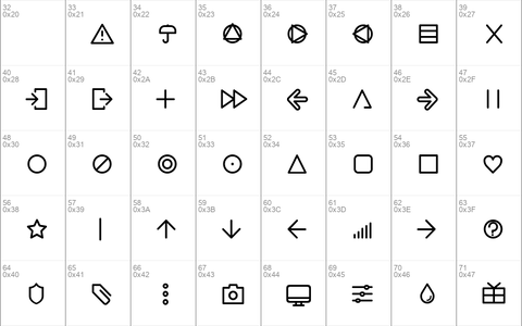 Arista Pro Icons Light