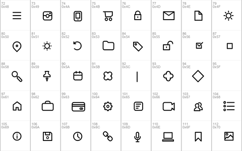 Arista Pro Icons Light