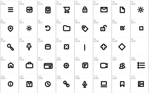 Arista Pro Icons SemiBold