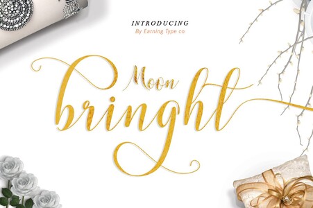 Moonbringht font