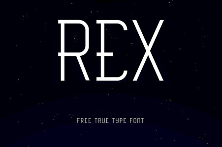 REX font