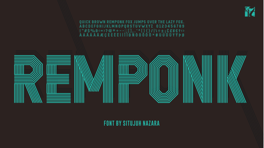 REMPONK font