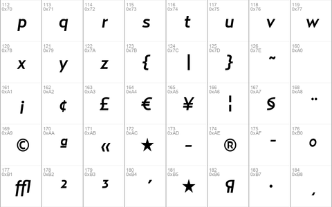 Relay-MediumItalic Regular