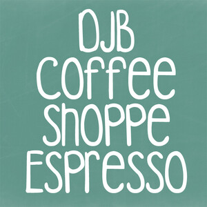 DJB COFFEE SHOPPE ESPRESSO font