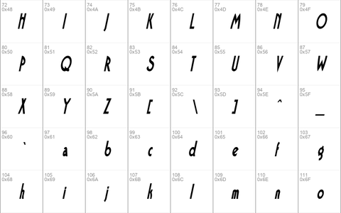 BandstandCondensed Oblique