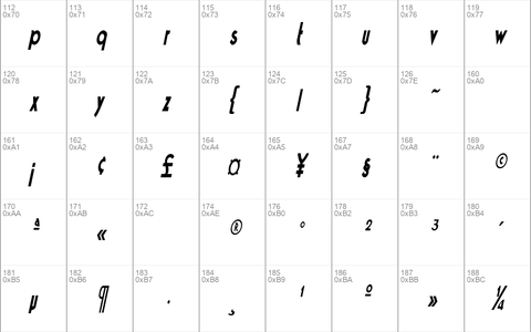 BandstandCondensed Oblique