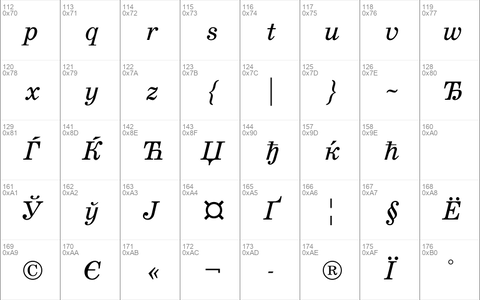 SchoolBookAC Italic