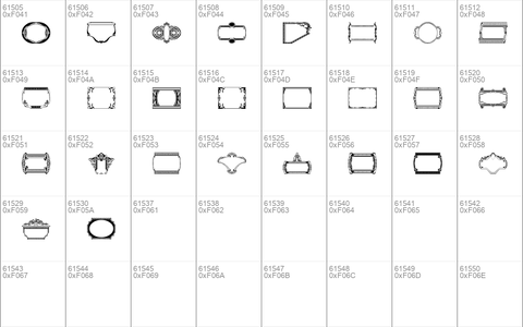 Vintage Frames19 Regular