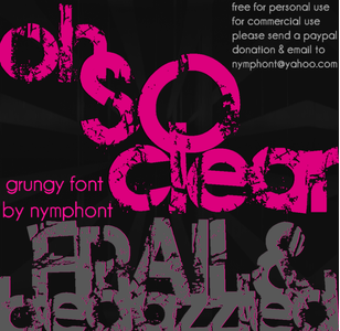 Frail&Bedazzled font