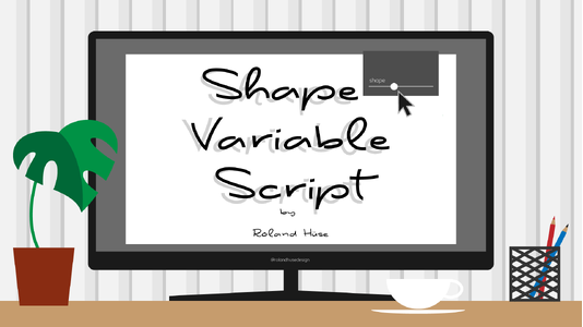 Shape Variable Script font