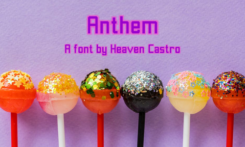 Anthem font