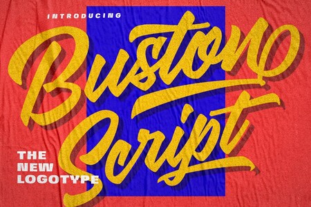 Buston Script Free  font