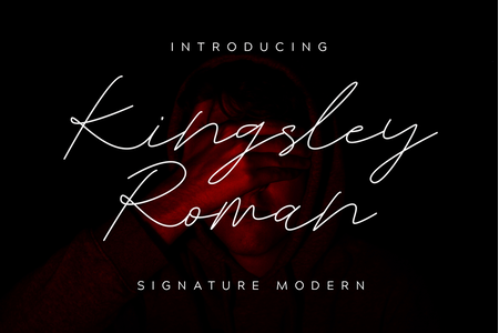 Kingsley Roman font