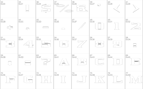 KingfreshCondensedOutline Regular