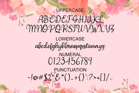 love and heart font