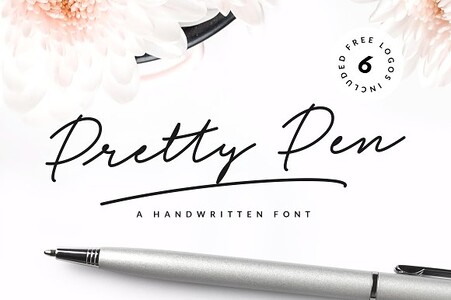 Pretty-Pen font