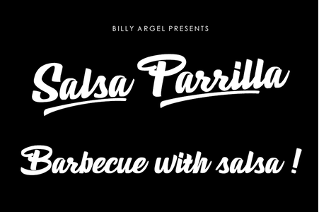 Salsa Parrilla Personal Use font