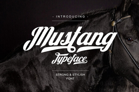 Mustang font