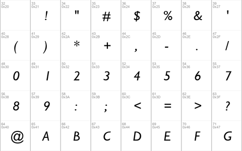 Stimmell-Italic Regular