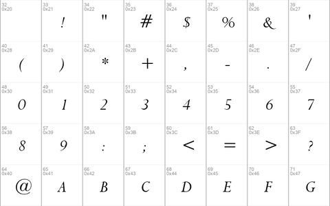 Lapidary333 BT Italic