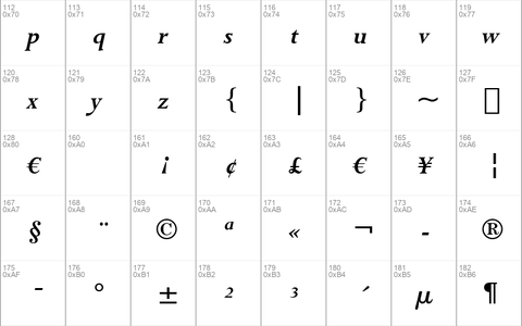 Lapidary333 BT Bold Italic