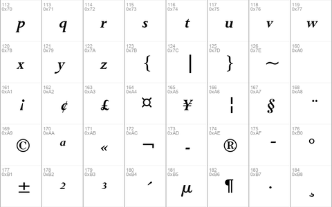 Lapidary333 BT Bold Italic