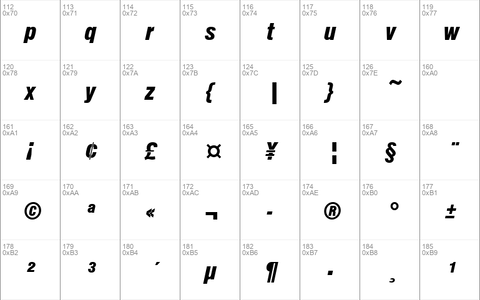 NimbusSanPBlaCon Italic