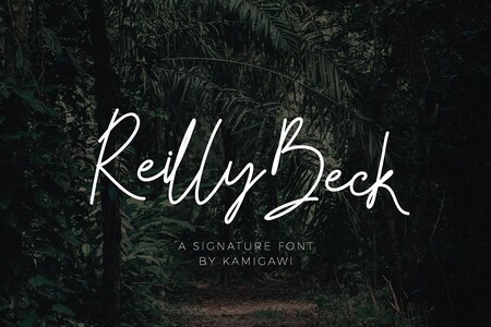 Reilly Beck font