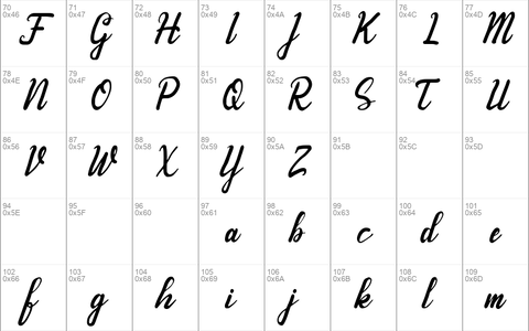 Andhyta (demo) font