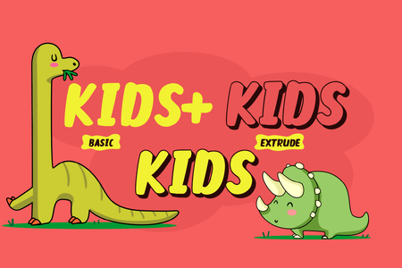 Dino Kids font