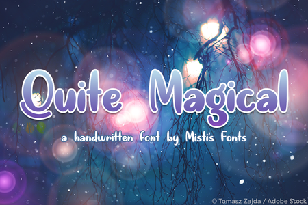 Quite Magical font