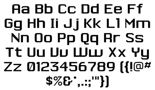 Topsicle font