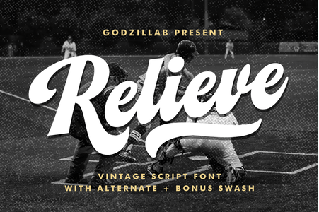 Relieve Demo font