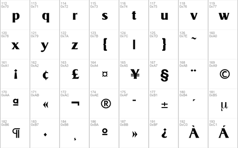 Sigvar-Serial-ExtraBold Regular