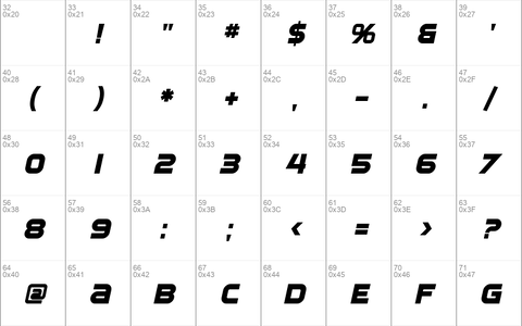 SF Automaton Bold Oblique