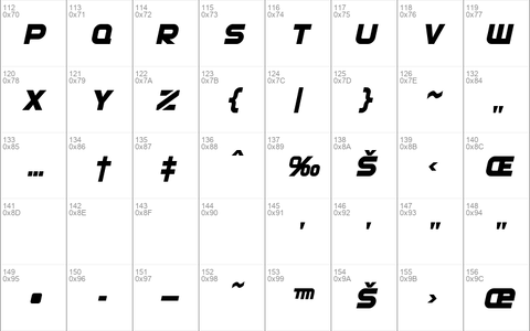 SF Automaton Bold Oblique