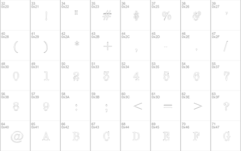 DatelineCondensedOutline Regular