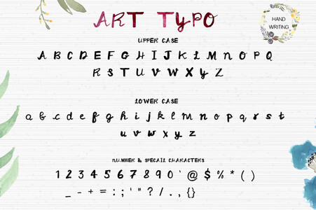 ArtTypo_Symufa font