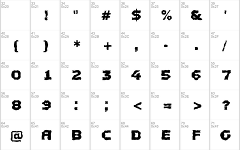 aConceptoTitulBroken Regular