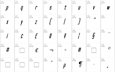 Gotham Nights Italic