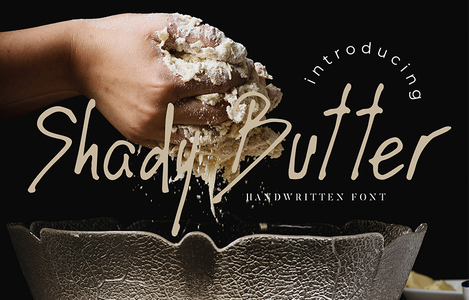 Shady Butter font