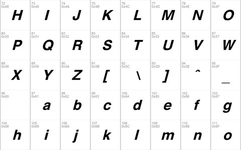 Westfalia Italic