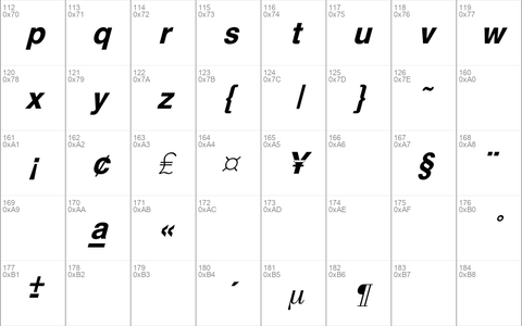 Westfalia Italic